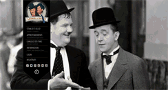 Desktop Screenshot of laurel-e-hardy.it